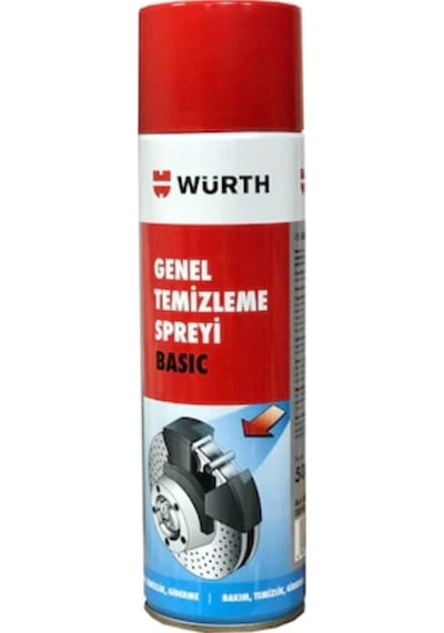 Würth Fren Balata Temizleyici Ve Genel Temizleme Sprey 500 Ml