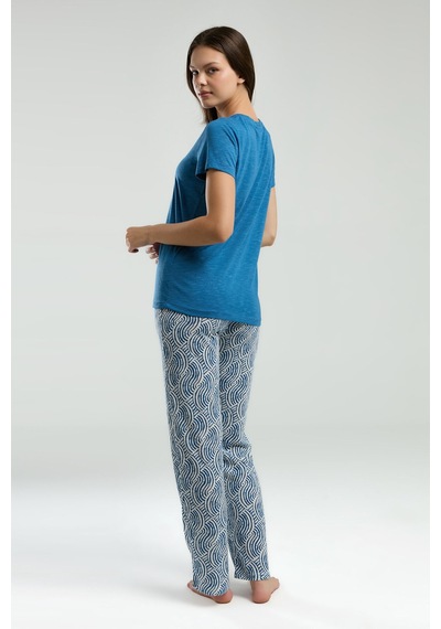 Arnetta Kadın Lacivert Pijama Takımı Ar3209-s-v2 Lacivert
