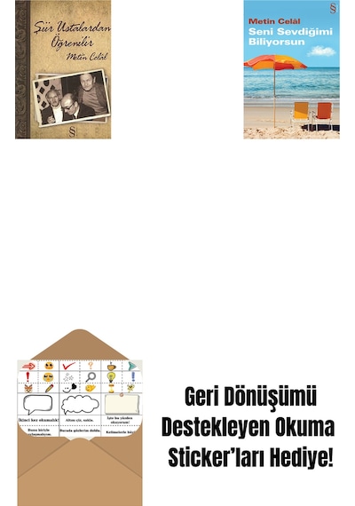 Şiir Ustalardan Öğrenilir + Seni Sevdiğimi Biliyorsun + Okuma Sticker'ları