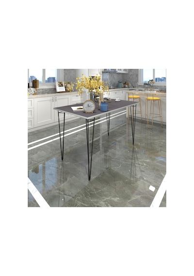 Knsz yemek masası hemdem grisyh 075*100*070 mutfak ofis çalışma