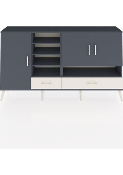 Arges Konsol 8 Raflı 2 Çekmeceli 3 Kapaklı 176x30x99 Antrasit-antrasit/aytaşı Antrasıt/aytası - Antrasıt Arges Konsol 8 Raflı 2 Çekmeceli 3 Kapaklı 176x30x99 Antrasit-antrasit/aytaşı Antrasıt/aytası - Antrasıt