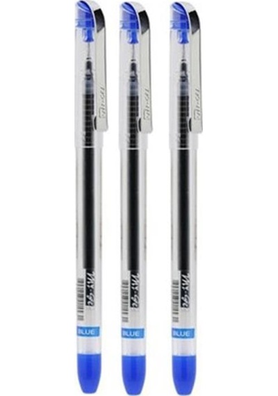 My-Gel Pilot Kalem 0.5 Mavi 3’Lü