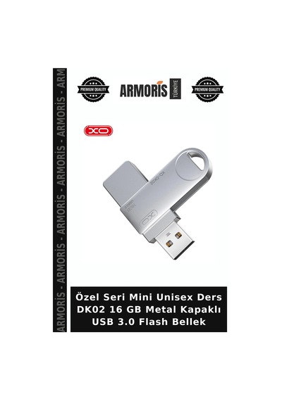 Özel Seri Mini Unisex Ders Dk02 16 Gb Metal Kapaklı Usb 3.0 Flash Bellek