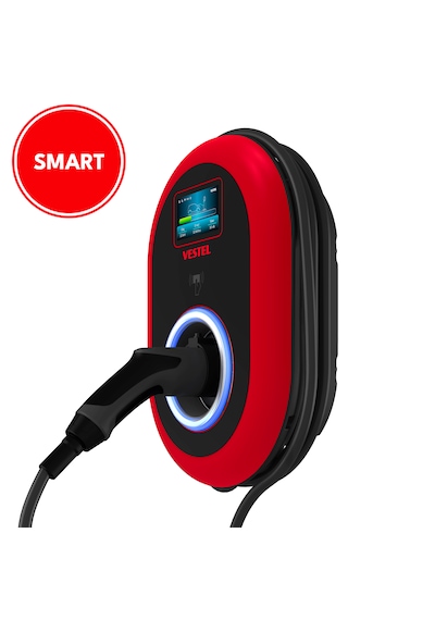 Vestel EVC04 Smart 22KW Kablolu Elektrikli Araç Şarj İstasyonu