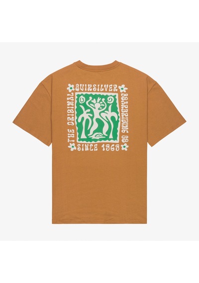 Quiksilver Serenity Splash Erkek Kahvrerengi T-shirt Eqyzt08300 Kahverengi