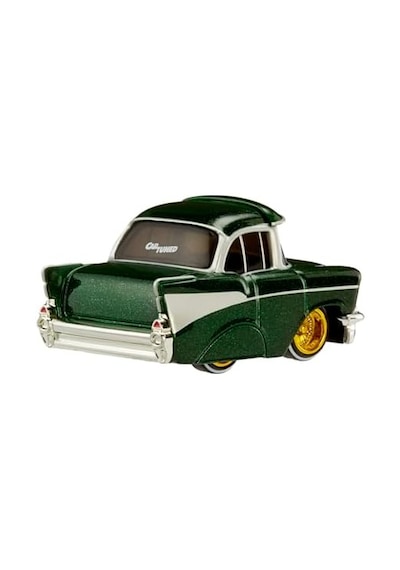 Entertaintment Cartuned S3 1957 Chevy Bel Air - Yeşil Lowrider Araba Açık Bej