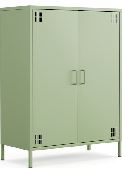 Pera Metal Dolap 2 Kapılı 80,50 X 40 X 109,50 Cm - 9 Renk Seçeneği Bulunmaktadır Yeşil