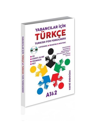 Yabancılar İçin Türkçe 1 - Level A1-2 For Foreigners 1 - Hayri Erdoğdu - Alternatif Yayıncılık