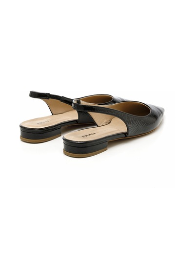 Sandalet Kadın 80k0 Frau Naplack Black Siyah