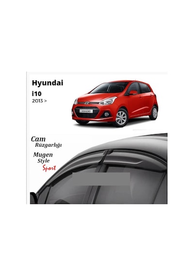 Hyundai İ10 Cam Rüzgarlığı - Kutulu Gönderim - Lazer Kesim