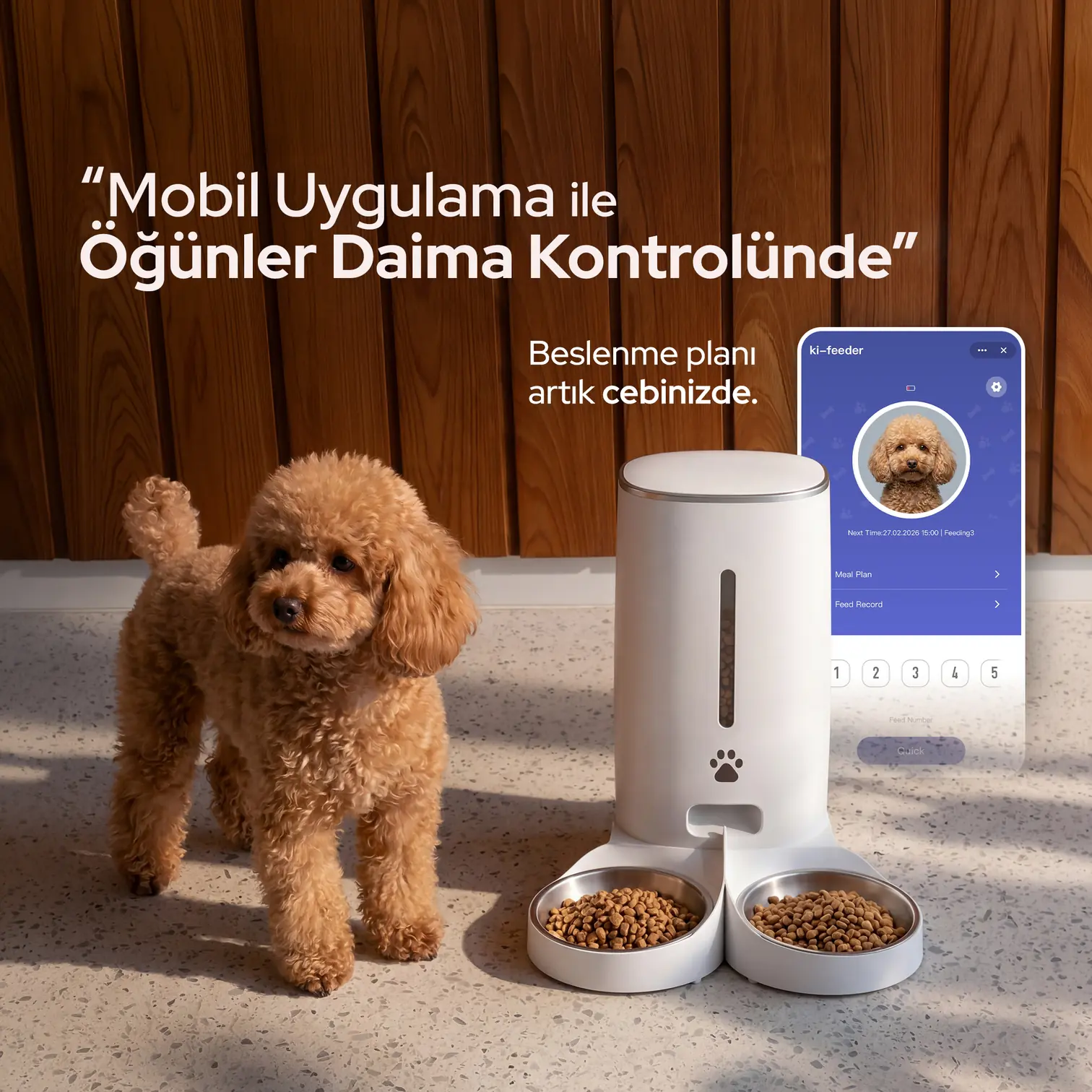 Ki-feeder Otomatik Akıllı Mama Kabı