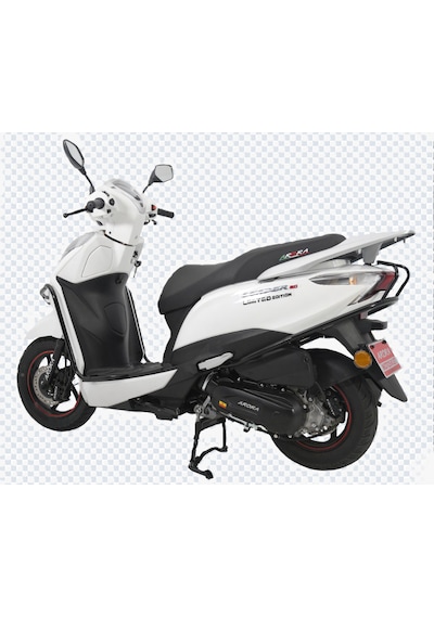 Arora Leader 50 CC Benzinli Iki Tekerlekli Moped Beyaz