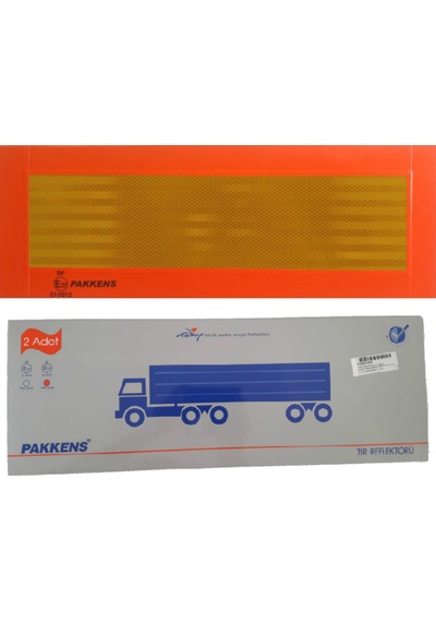 Pakkens Tır Reflektörü Aluminyum 2 Li Takım