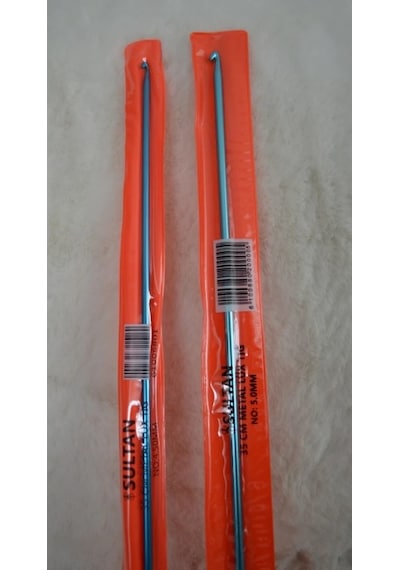 Metal Lüx Tığ 35cm 4,5 No Ve 5 No 1 Er Adet