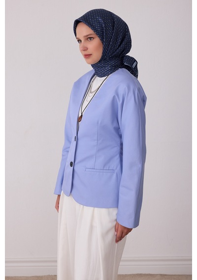 Belli Monogram Desen %100 Twill İpek Eşarp Be18 Lacivert