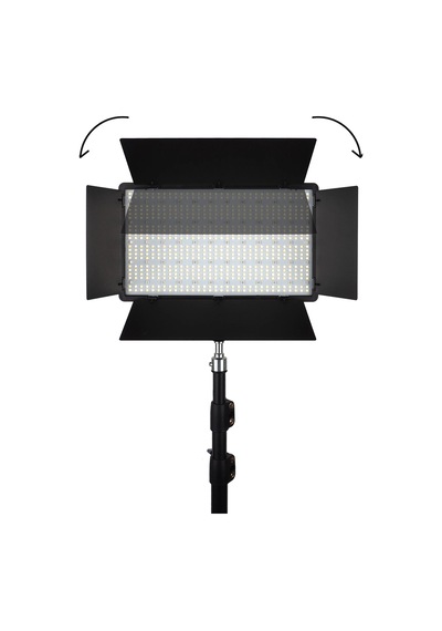 Profesyonel Led Işık 800 Ledli Dslr Fotoğraf Makinesi Video Kamera Işığı Sabit Paraflash + 2m Işık