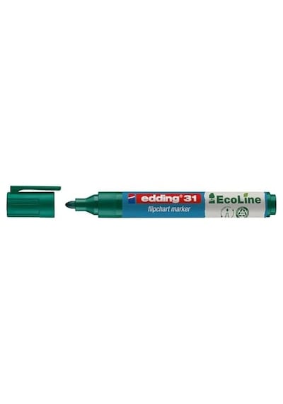 Flipchartmarker 31 Ecoline, Yeniden Doldurulabilir, 1,5 3 Mm, Yeşil
