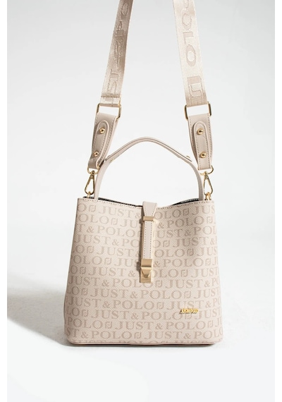 Just Polo Kadın Taş Monogram El Ve Omuz Çantası Yeni Sezon 2201mh