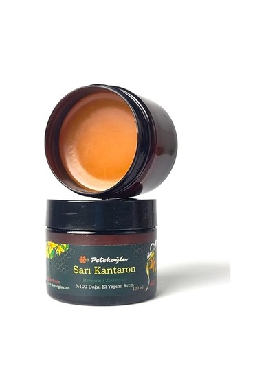 Petekoğlu 100ml El Yapımı Sarı Kantaron Çiçeği Yağı Zeytinyağı Balmumu Bakım Onarım Kremi