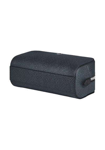 Montblanc Sartorial Deri Küçük Boy Bakım Çantası 221696 Lacivert
