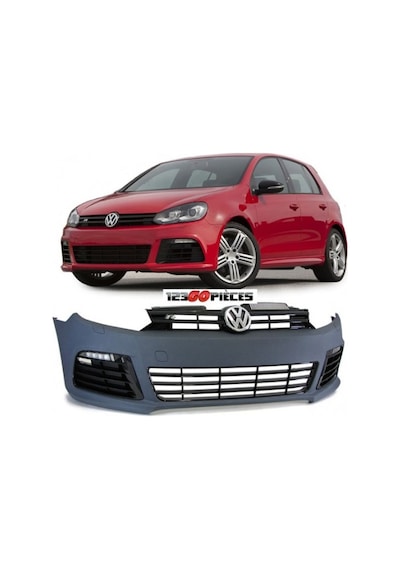 Vw Golf 6 Iv 2010-mk6 Abs Plastik R Ön Tampon