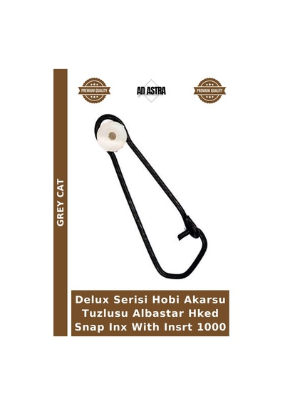 Delux Serisi Hobi Akarsu Tuzlusu Albastar Hked Snap Inx With Insrt 1000 standart