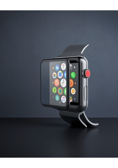 Apple Watch 42mm Polymer Nano Ekran Koruyucu - Şeffaf