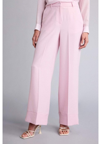 Defacto Wıde Leg Normal Bel Düz Paça Pantolon H0854ax26smpn69 Pembe-pn69