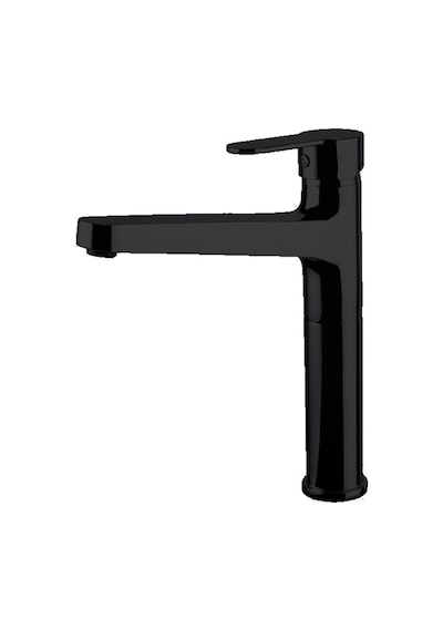 Newarc Domino 971001B Çanak Tipi Lavabo Bataryası Siyah