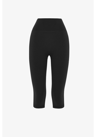 Penti Lycra Siyah Cream Hafif Destek Yüksek Bel Light Soft Kapri Tayt