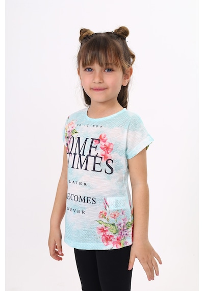 Toontoy Kids Toontoy Kız Çocuk Sometimes Baskılı Tişört Mint Yeşili Toontoy Kids Toontoy Kız Çocuk Sometimes Baskılı Tişört Mint Yeşili