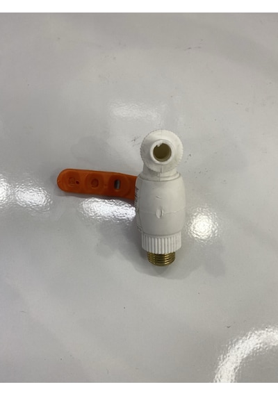 Plastik Bahçe Musluğu Kollu 1/2 Aç Kapa Küresel Musluk N11.1092