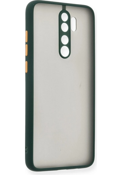 Newface Xiaomi Redmi Note 8 Pro Kılıf Montreal Silikon Kapak Glblseme - 64 - Yeşil
