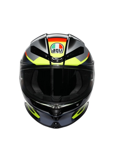 Agv K6 S Erazer - Black / Red / Yellow Fluo Diğer
