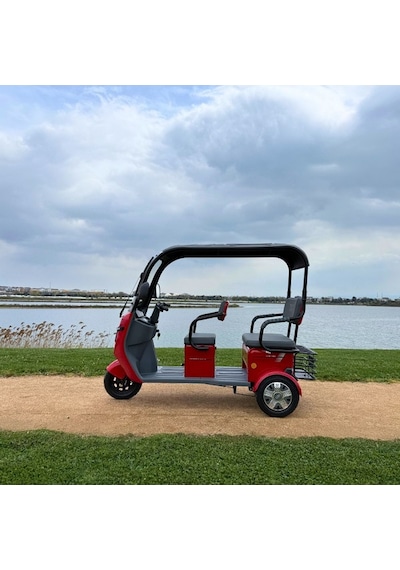 Volta Vm5 Neo Elektrikli 3 Tekerlekli Moped Kırmızı