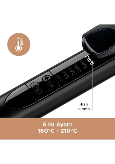 Babyliss C451E Rose Quartz 25 MM Tong Saç Maşası