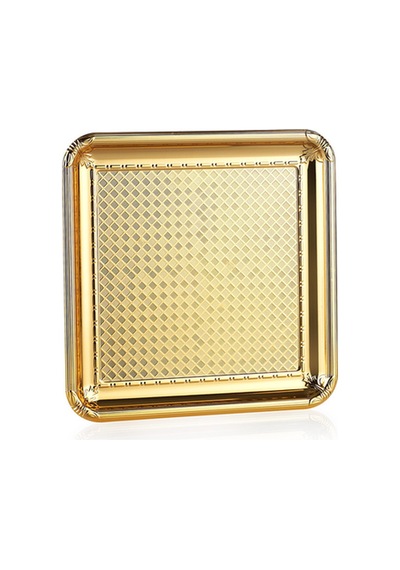 Ela Sunum Tepsisi 1 Parça-gold01 gold