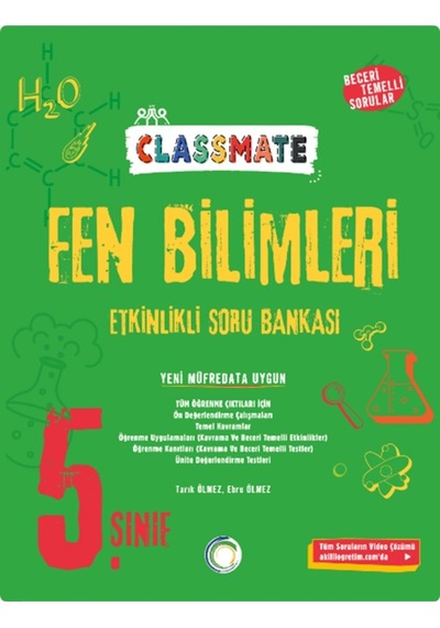 Okyanus Yayınları 5.sınıf Classmate Fen Bilimleri Etkinlikli Soru Bankası
