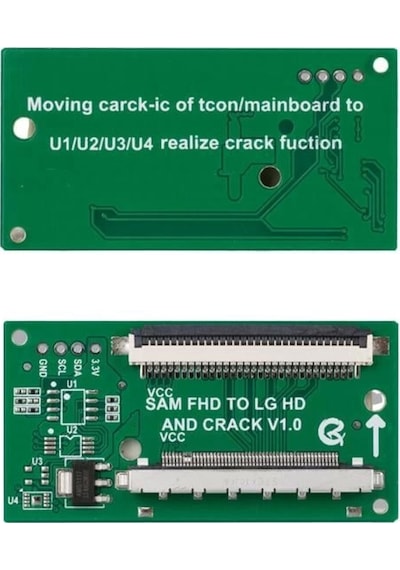 Lcd Panel Flexi Repair Kart Sony Fhd To Hd Lvds To Fpc Sam Fhdv To Lg Hd Qk0815a