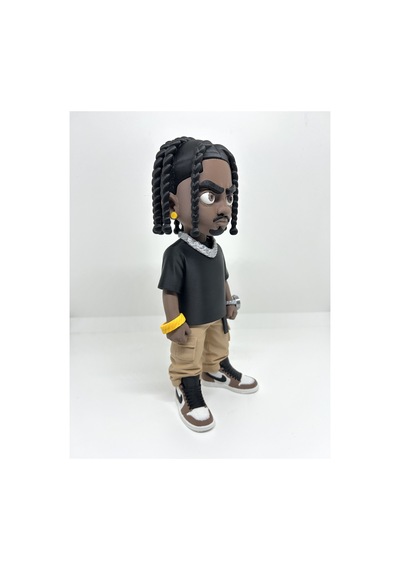 Travis Scot Figür 20cm-3d Baskı-kolleksiyonluk Biblo