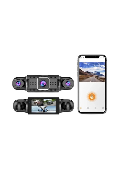 Wifi Destekli Araç İçi Kamera 170 Derece Geniş Açılı Ve Loop Kayıt Özellikli Mh-hs4397-9359
