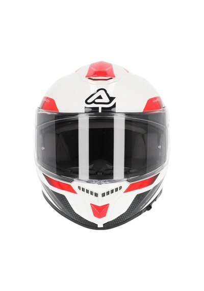 Acerbis Krapon 22-06 Kask Beyaz Kırmızı Kırmızı - Beyaz