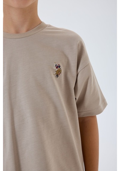 U.s. Polo Assn. Erkek Çocuk Krem Bermuda Takım 5274-49823 Krem