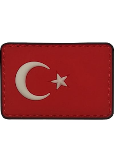3D Slikonlu Türk Bayrağı Peç Arma