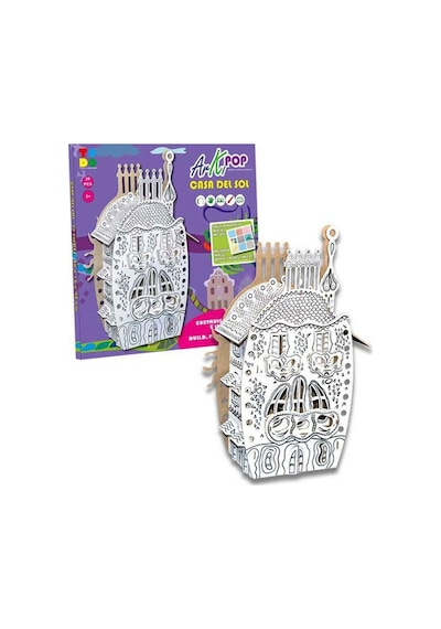 Casa Del Sol 3d Boyanabilir Maket Ag0465
