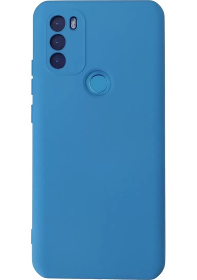 Newface General Mobile Gm 21 Plus Kılıf Nano İçi Kadife Silikon - Mavi