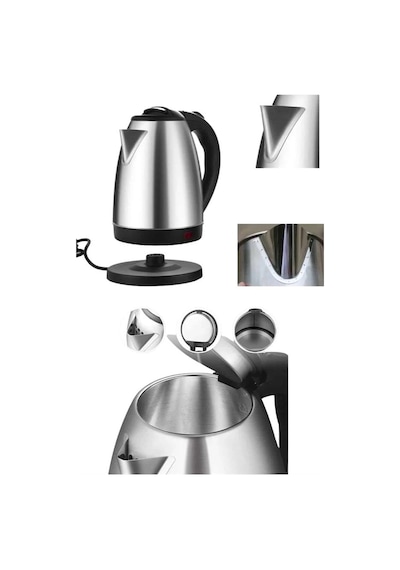 Bay Kettle C F Tipi 220-240v Paslanmaz Çelik Elektrik Kablolu Otomatik Kapanma Najmaddin Diğer