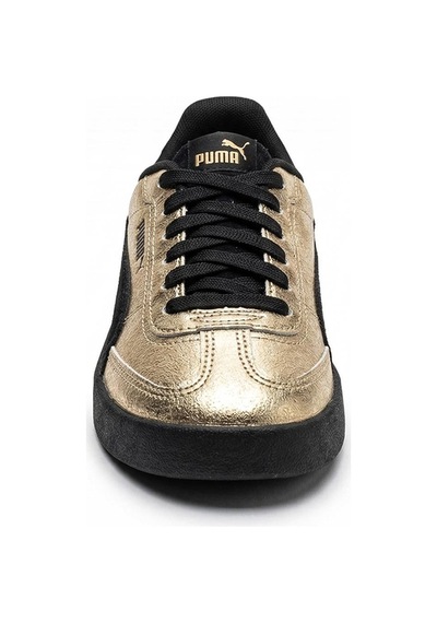 Puma 404461 01 Club Iı Era Metallic Gold-siyah Kadın Spor Ayakkab Altın