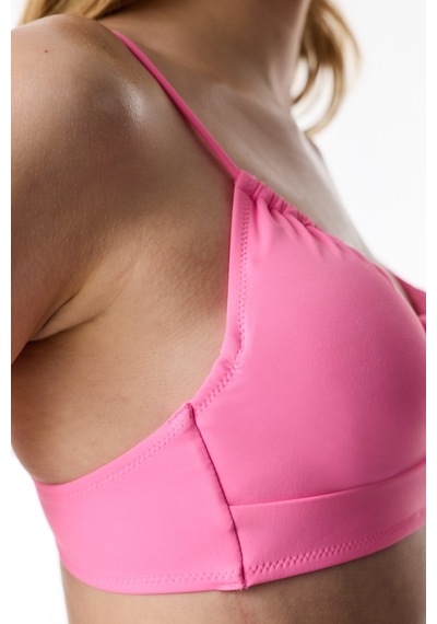 Penti Pembe Front Opening Bikini Üstü