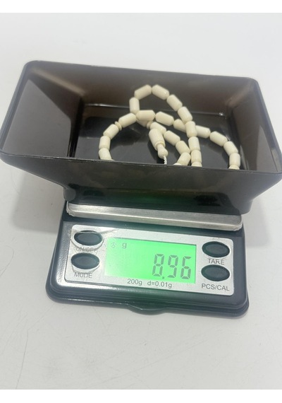 Kesme Fildişi Tesbih 8,90 Gram - Koleksiyonluk Fil Dişi Tespih F040